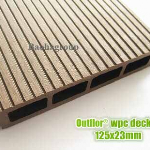 Sàn gỗ nhựa WPC ngoài trời tấm rỗng OBM120-19B
